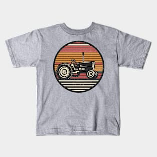 Vintage machine Tractor Kids T-Shirt